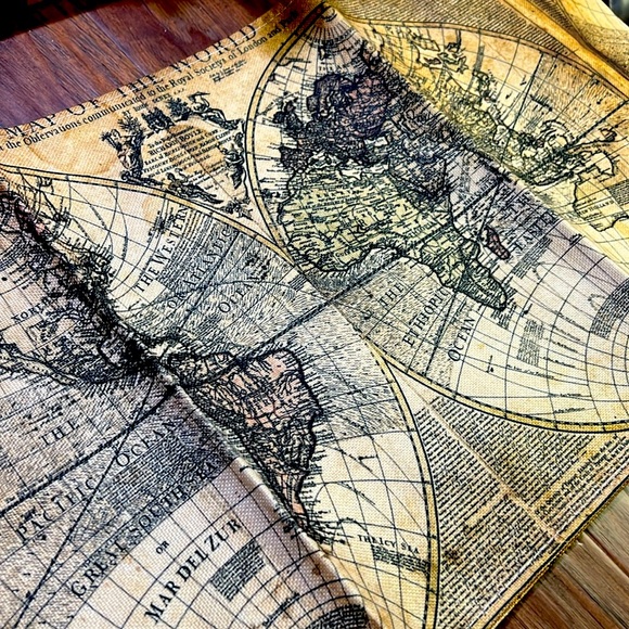 Other - #215 - New, cloth, nautical table runner, vintage style